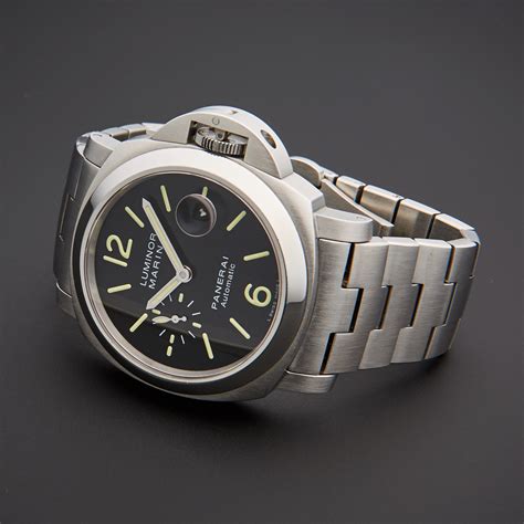 pre owned panerai luminor marina|preowned panerai watches.